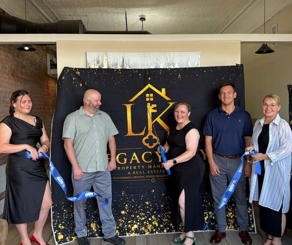 Vicky McIntosh and community members at the Legacy Key ribbon cutting