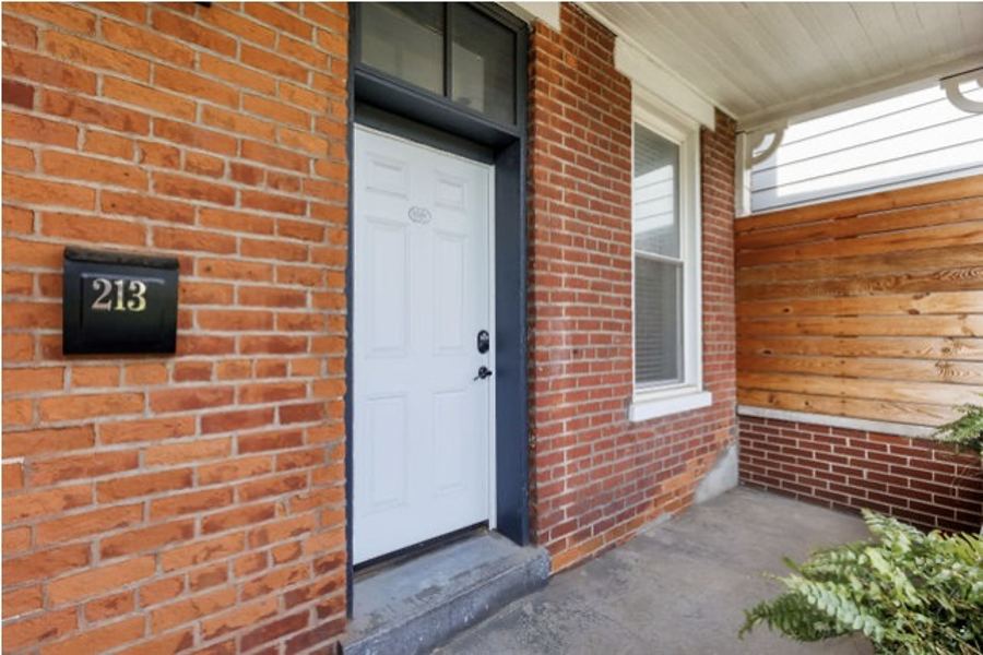 Front door detail